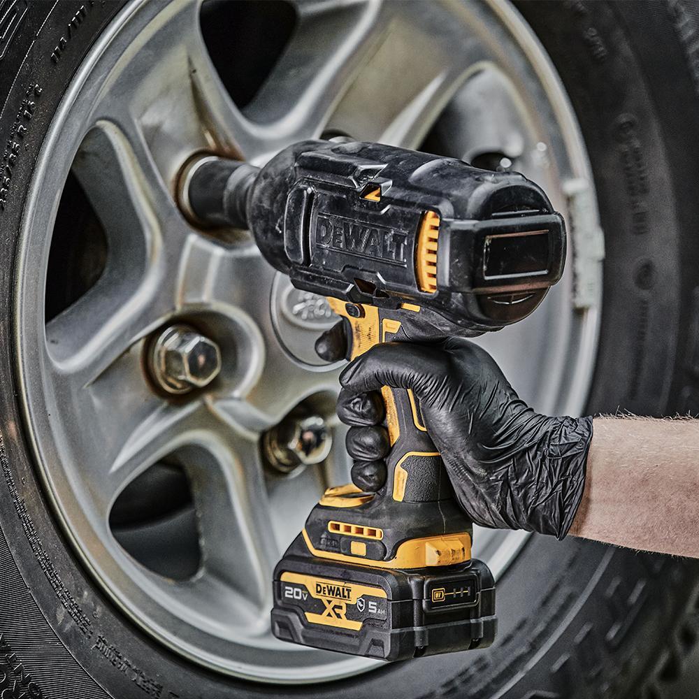 DEWALT 20V MAX Cordless Impact Wrench, 12 Impact Gun, High Torque with Hog Ring Anvil, Tool Only (DCF900)