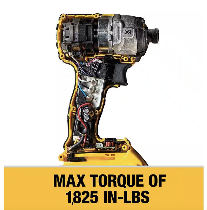 DEWALT 20V MAX XR Impact Driver, Brushless, 3-Speed, 14-Inch, Tool Only (DCF887B)