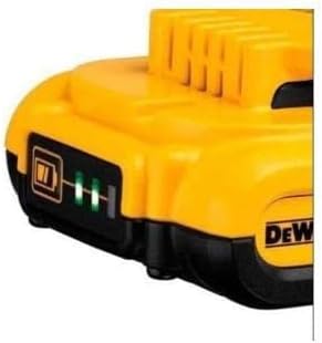 DEWALT 20V MAX Lithium Ion Battery, 2 Ah and 4 Ah, 4-Pack, Fuel Gauge LED Charge Indicators (DCB324-4)