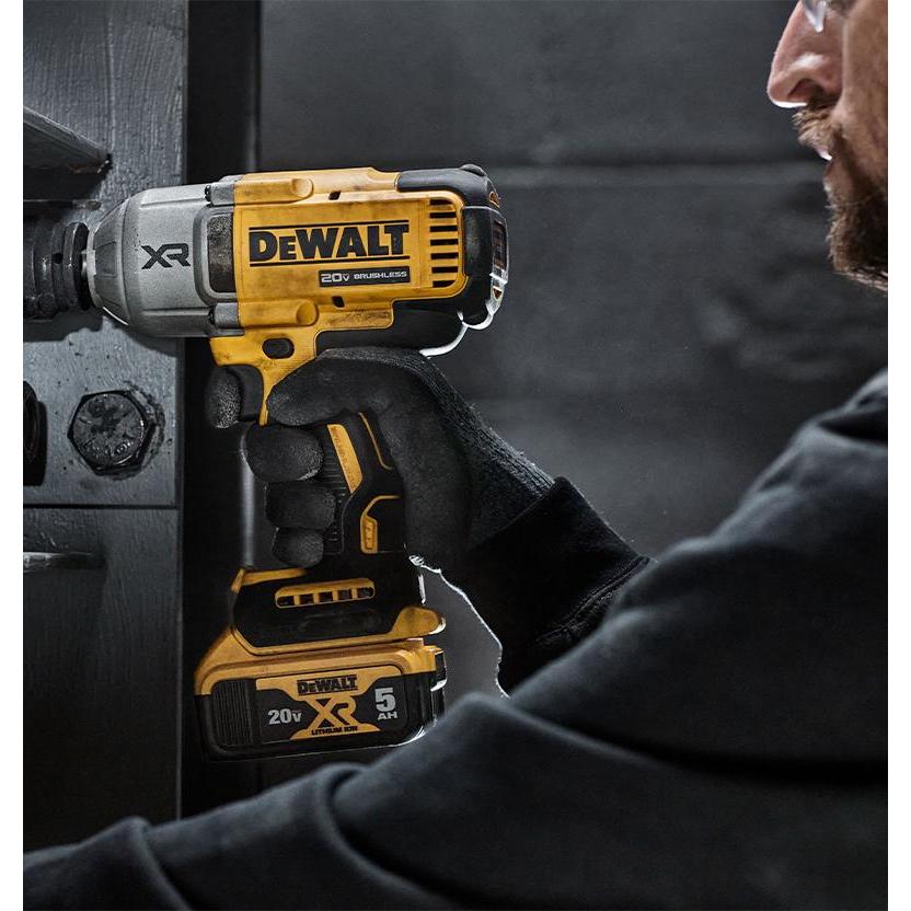 DEWALT 20V MAX Cordless Impact Wrench, 12 Impact Gun, High Torque with Hog Ring Anvil, Tool Only (DCF900)