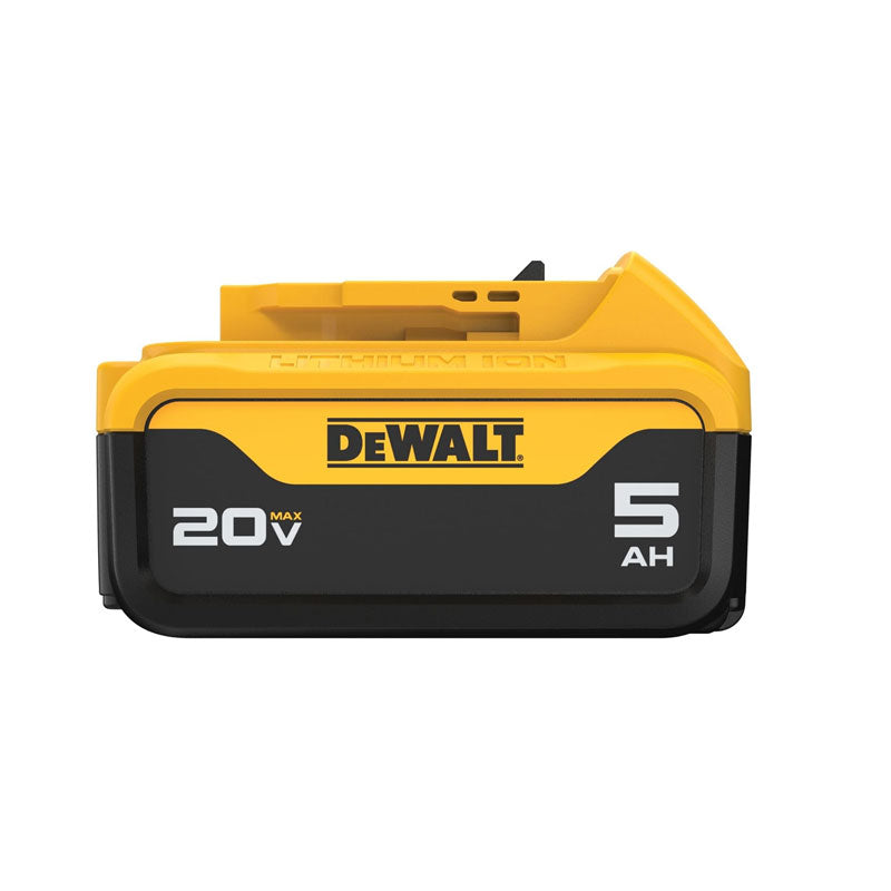 DEWALT 20V MAX XR 5 Ah Lithium Ion Battery 2-Pack Premium High Capacity Cordless Tool Battery Packs (DCB205)