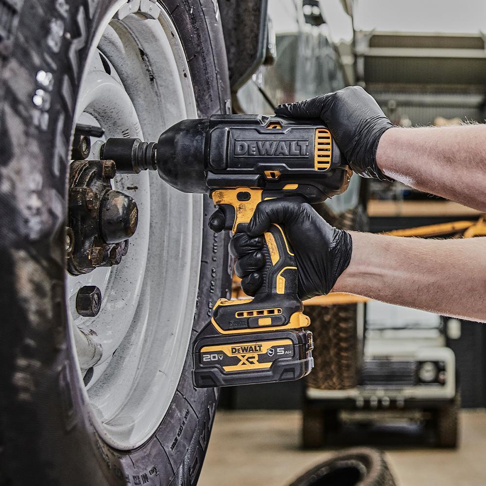 DEWALT 20V MAX Cordless Impact Wrench, 12 Impact Gun, High Torque with Hog Ring Anvil, Tool Only (DCF900)