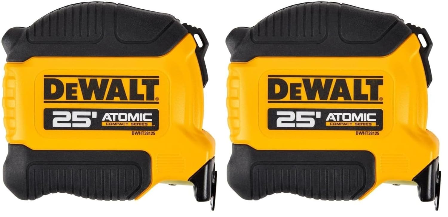 DEWALT Atomic Compact Series 25 ft. Tape Measure (DWHT38125S)