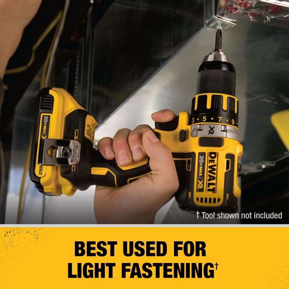DEWALT 20V MAX Battery, Compact 2.0Ah Double Pack (DCB203-2)