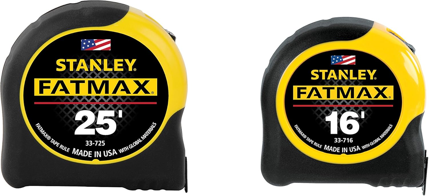 Stanley FMHT74038A FatMax 25 Foot Tape Measure 2PK