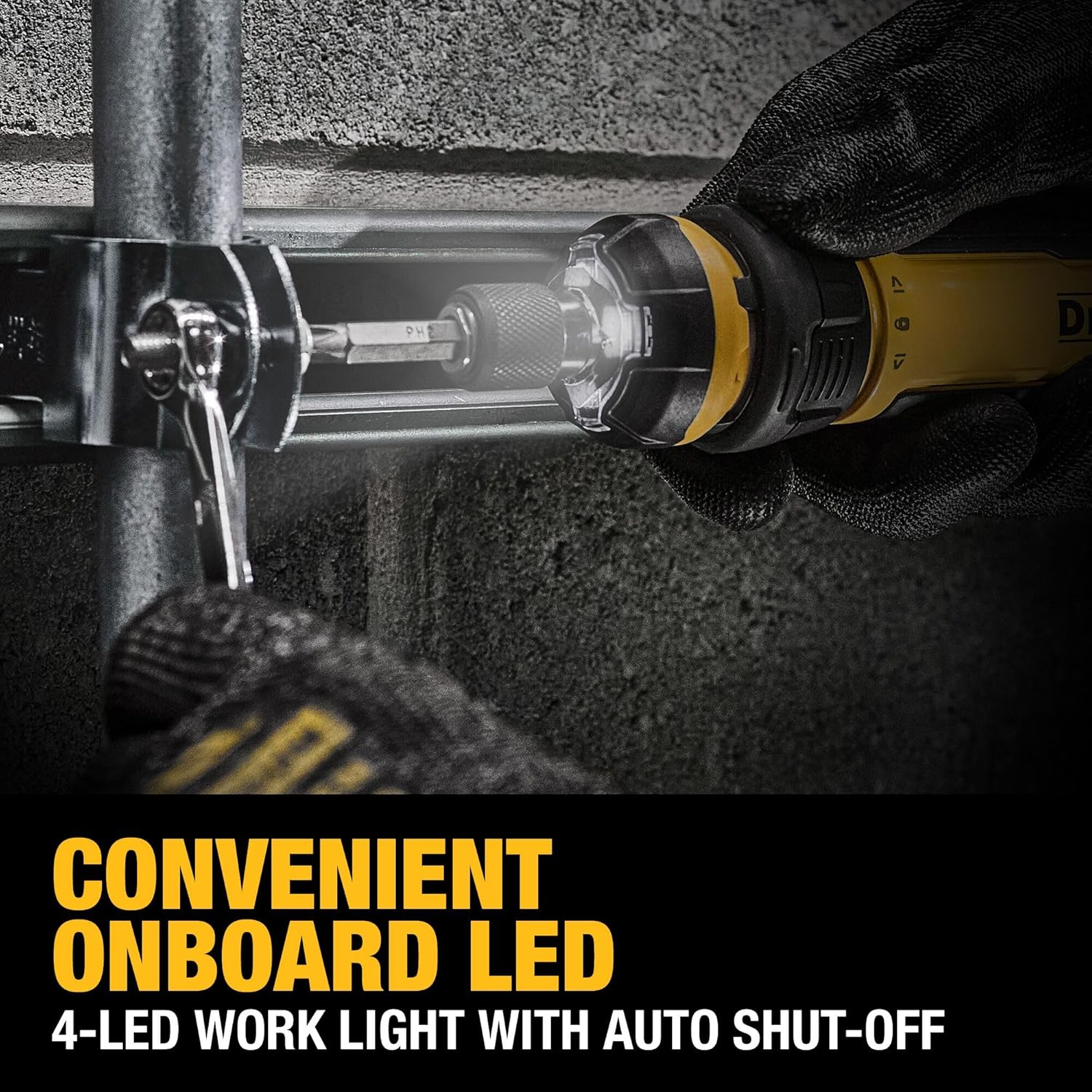 DEWALT Cordless Screwdriver USB Rechargeable with FLEXDRIVE Control and Screwdriver Bit Set, Electric Screwdriver Cordless with LED Light (DWHT66719)