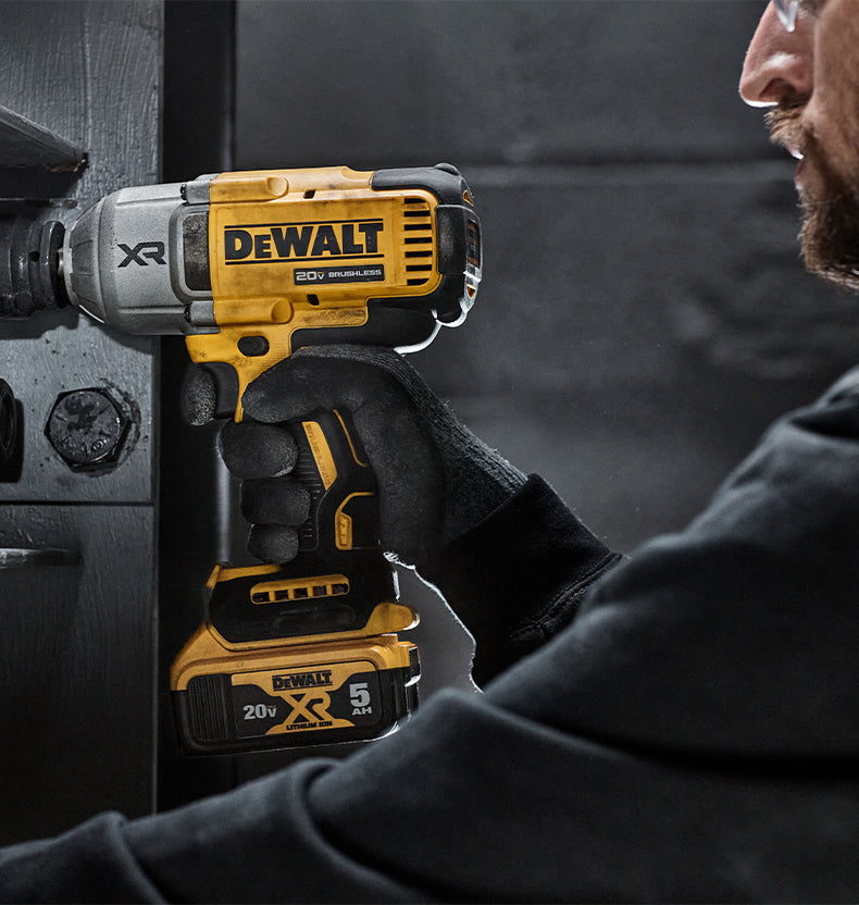 DEWALT 20V MAX Cordless Impact Wrench, 12 Impact Gun, High Torque with Hog Ring Anvil, Tool Only (DCF900)